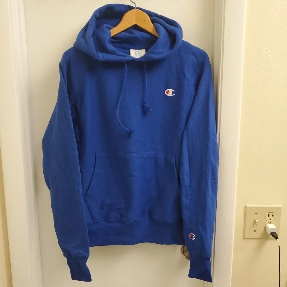 New men's champion hoodie size small_5
